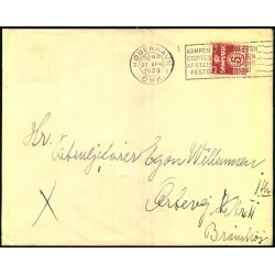 Kuvert K.F.U.M. Spejdere 8. Kbh. Division u/n - Brugt