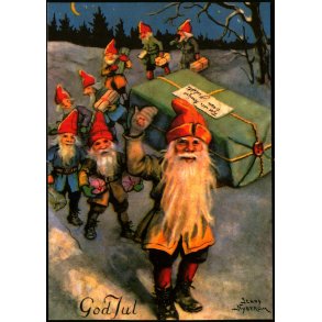 Jenny Nystrm - God Jul - Gott Nytt r - Eliasson 65196 - Brugt