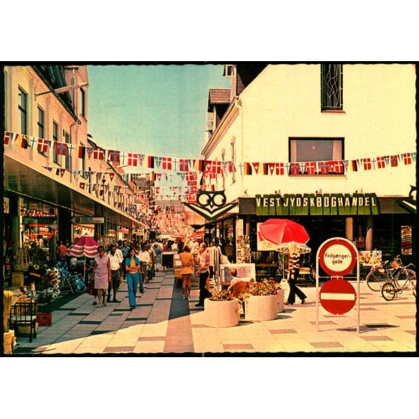 G�gaden - �stergade - Holstebro - Holpap 143 708 008 - Brugt