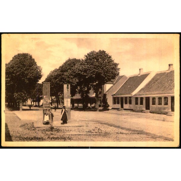 Lindealleen - Nyk�bing Sj. - Poul Helms Bogh. 16616 - Brugt
