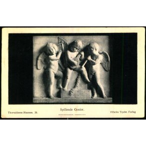 Thorvaldsens Museum 35 - Spillende Genier - V. Trydes Forlag u/n - Brugt