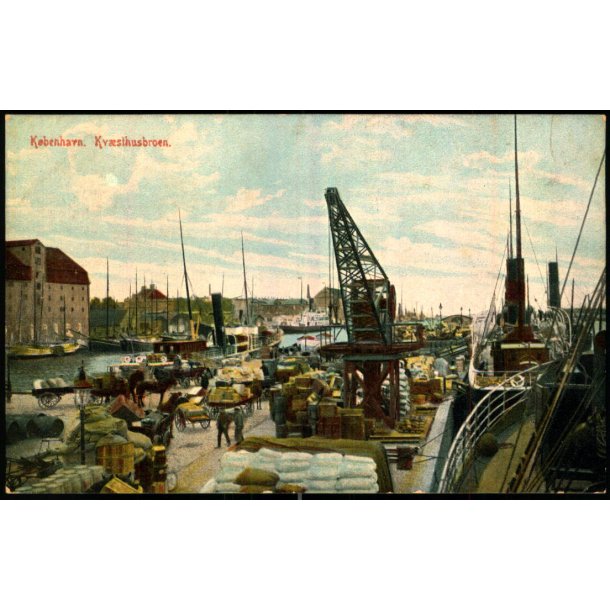 K�benehavn - Kv�sthusbroen - 2750 - Ubrugt