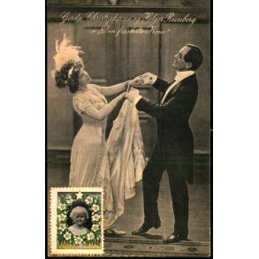 Gerda Christophersen og Holger Reenberg i Den fraskilte Kone - Alex Vincent 1850 - Brugt