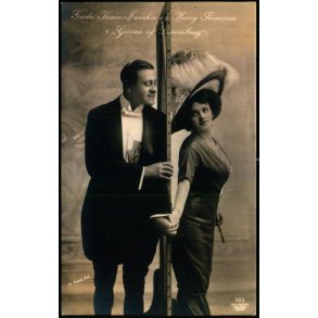 Gerda Krum Junker og Henry Seemann i Greven af Luxemburg  - Alex Vincent 922 - Brugt