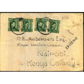 Luftpost Brev fra Sudan til Kenya - 3 - 2 - 35