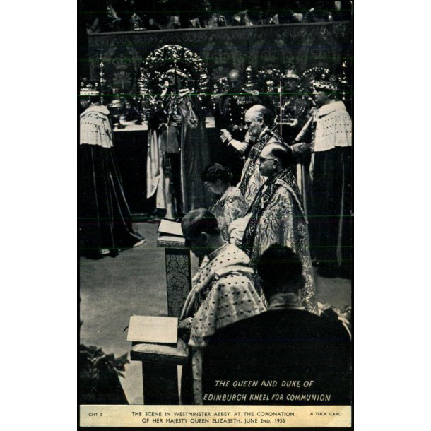Coronation - Dronning Elizabeth  II - Westminster Abbey - Ubrugt