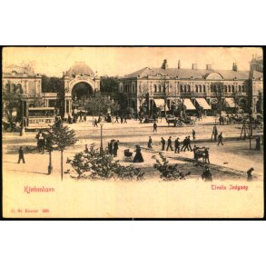 Kjbenhavn - Tivolis Indgang - C. St. 500 - Brugt
