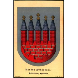 Danske Byvaaben - Kalundborg Byvaaben - Fritz Benzen 25 - Ubrugt