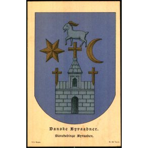 Danske Byvaabner - Storeheddinge Byvaaben - Fritz Benzen 64 - Ubrugt