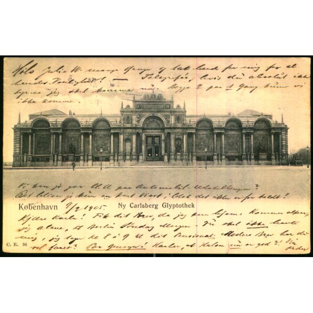 Kbenhavn - Ny Carlsberg Glyptotek. - C.r. 96 - Brugt