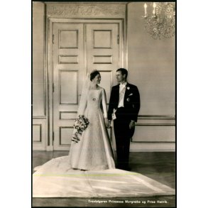 Tronflgeren Prinsesse Margrethe og Prins Henrik  - Ditlevsen 1967 - 5 - Ubrugt