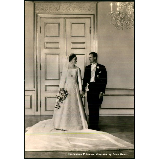 Tronflgeren Prinsesse Margrethe og Prins Henrik  - Ditlevsen 1967 - 5 - Ubrugt
