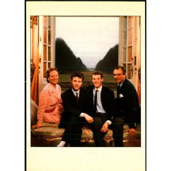 Den Kongelige Familie p Fredensborg Slot - Grnlund 30 - 12x17 cm. - Ubrugt