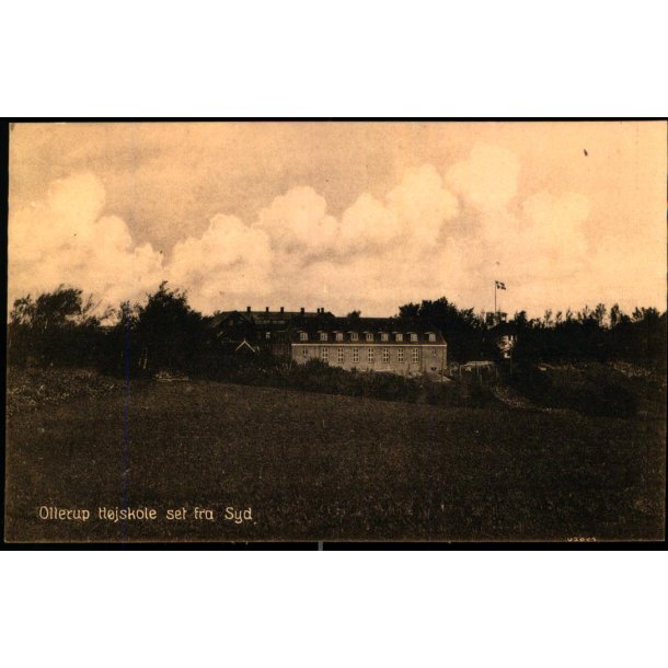 Ollerup H�jskole set fra Syd - Anine Brydegaard 57964 - Ubrugt