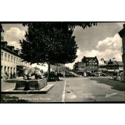 Nyk�bing F. - Parti fra Torvet - Stender N.F. 336 K - Ubrugt