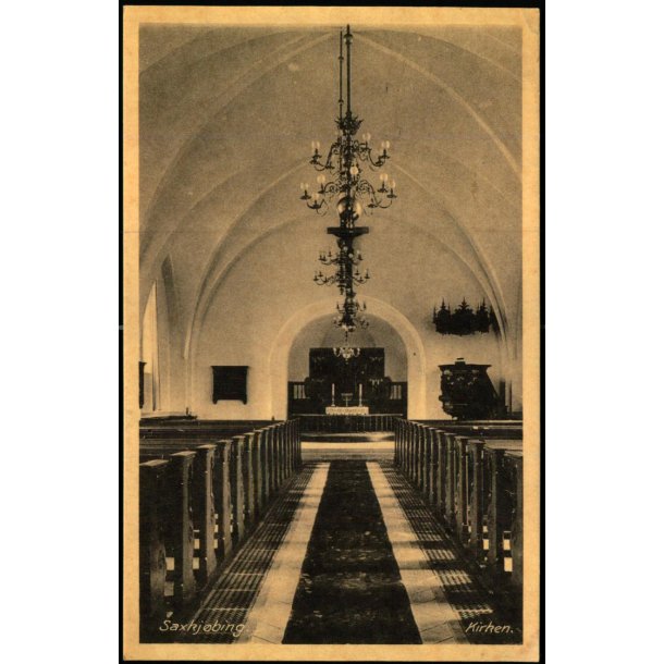Saxk�bing - Kirken - Carl Christiansens Bogh. 1789 - Brugt