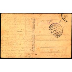 Feldpostkarte - K.D. Feldpostxped.   16 -7 -15 - Til Apenrade - Billedside : Fey nach der Schlacht.