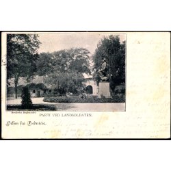 Hilsen fra Fredericia - Parti ved Landsoldaten - Hestbeks Bogh. u/n - Brugt