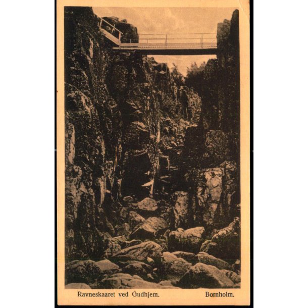 Ravneskaaret - Gudhjem - Bornholm - Frederiksberg Kunstforlag u/n  - Ubrugt