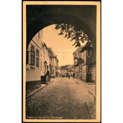 Faaborg - Udsigt fra Vesterport -  David J. Bagers Bogh. 16843 - Ubrugt