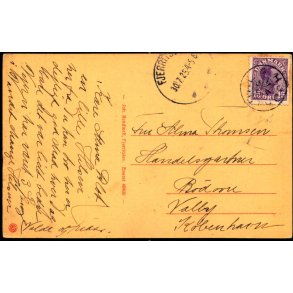 HJORTSDAL p Postkort