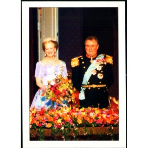 Dronning Margrethe og Prins Henrik - Trojaborg ROY 2 - Ubrugt