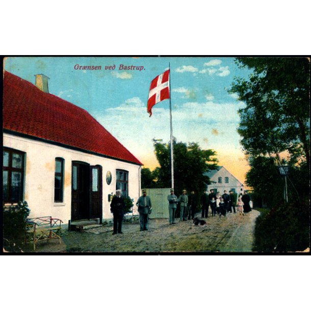 Gr�nsen ved Bastrup - P. Hansen u/n - Brugt