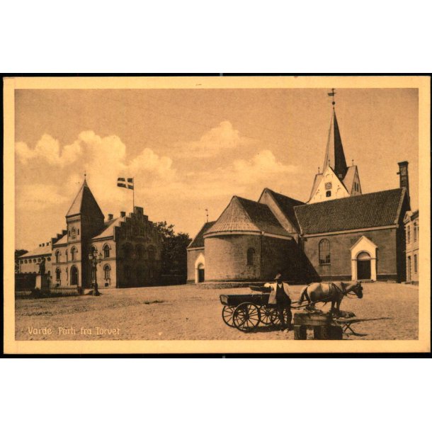 Varde - Parti fra Torvet - No. 26378 - Ubrugt