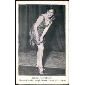 Karen Caspersen i Dagmarteatrets 