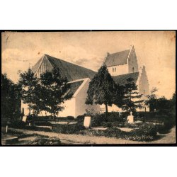 Lyngby Kirke. Stender. 8464 - Brugt