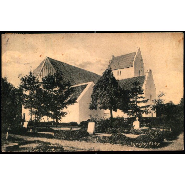 Lyngby Kirke. Stender. 8464 - Brugt