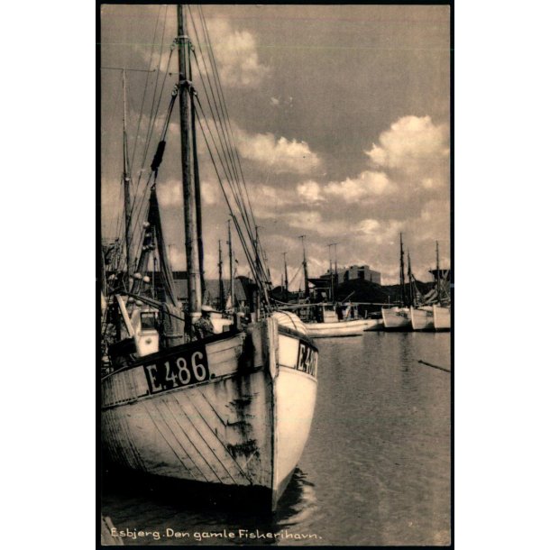 Esbjerg - Den gamle Fiskerihavn - Stender  41 805/446 - Ubrugt