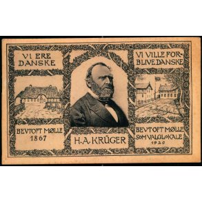 H.A.Krger - Bevtoft Mlle - u/n - Ubrugt