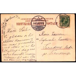 Hulvej gennem Rebild Bakker - Hansen 2909 - Brugt