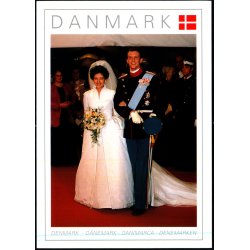 Prins Joachim og prinsesse Alexandra Bryllup - Dancolor  457 - Ubrugt