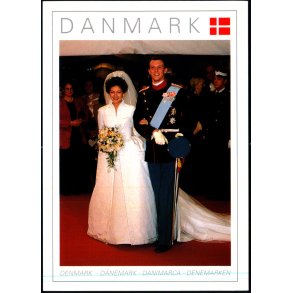 Prins Joachim og prinsesse Alexandra Bryllup - Dancolor  457 - Ubrugt