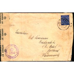 Efterkrigs Censurbrev fra Tyskland  29 - 3 - 47 - Til Nrre-Nebel