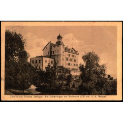 Feldpost - Ueberlinger 25 -5  - 15  - Til Kbenhavn  - Billedside : Sanatorie Schloss Spetzgart