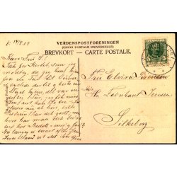 Livsforsikrings A/S Thules Ejendom ved det svenske Kongepart Indtog i Kbenhavn 1908 - A. G. - Brugt