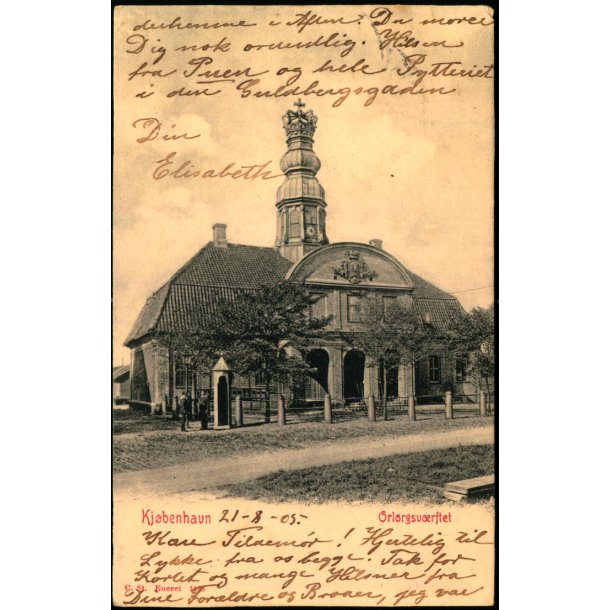 Kj�benhavn - Orlogsv�rftet - C. St. 1135