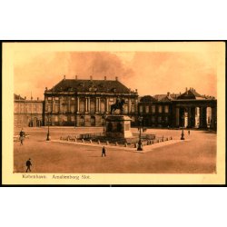 K�benhavn - Amalienborg Slot - Alex Vincent Kobbertryk No 1