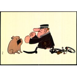 Buus - Cyklende Landpostbud - u/n - Ubrugt