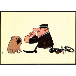 Buus - Cyklende Landpostbud - u/n - Ubrugt