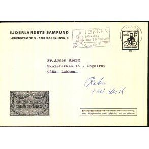 Brev - Retur - Dd - 1 - 5 - 76  -  Brugt