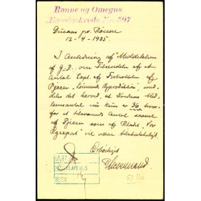 Rnne og Omegns gsalgskreds - u/n - Brugt. 