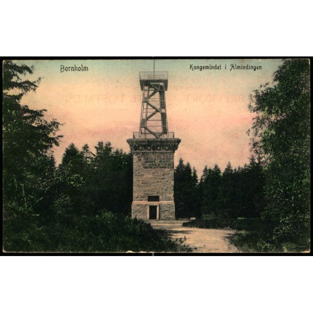  Bornholm - Kongemindet i Almindingen - Colbergs Bogh. Eneret