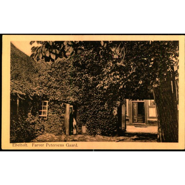 Ebeltoft - Farver Petersens Gaard - Ebeltoft Bogh. u/n - Ubrugt