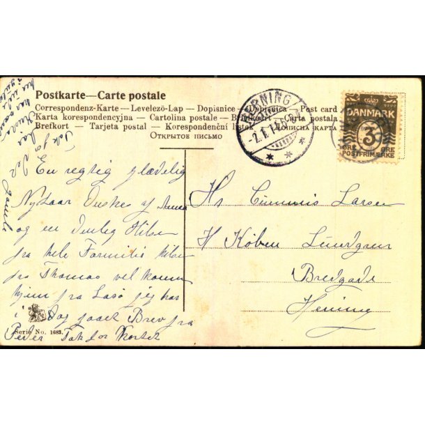 ARNBORG (BL)  p Postkort