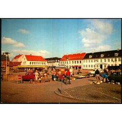 Maribo - Torvet - L&F Papir   3093/81 - Brugt