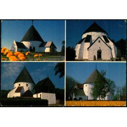 Bornholm - Sct. Ols - Nyker - Nylars - sterlars Rundkirke - W. Dams Bogh. 6192 - Ubrugt